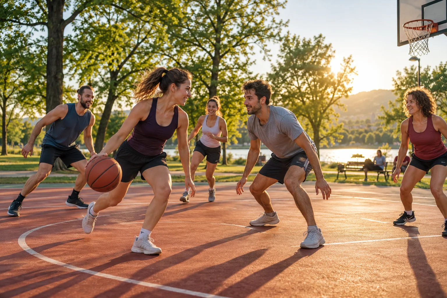 Visuel illustratif de Basket & city stades