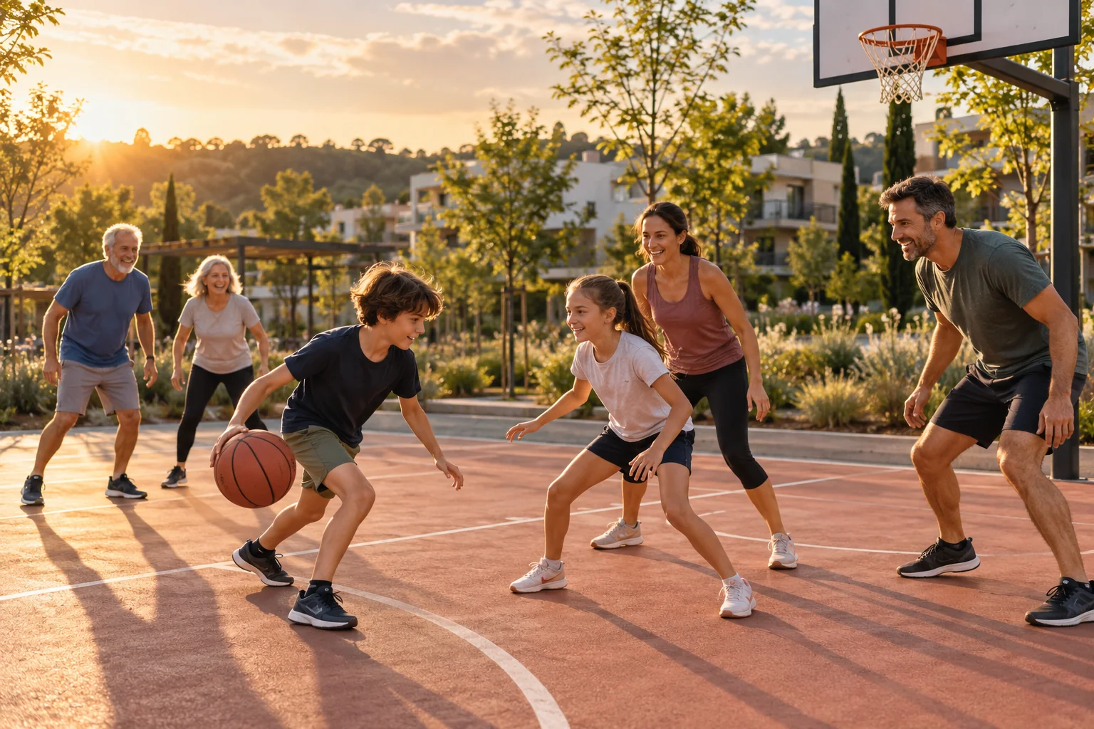 Visuel illustratif de Basket & city stades