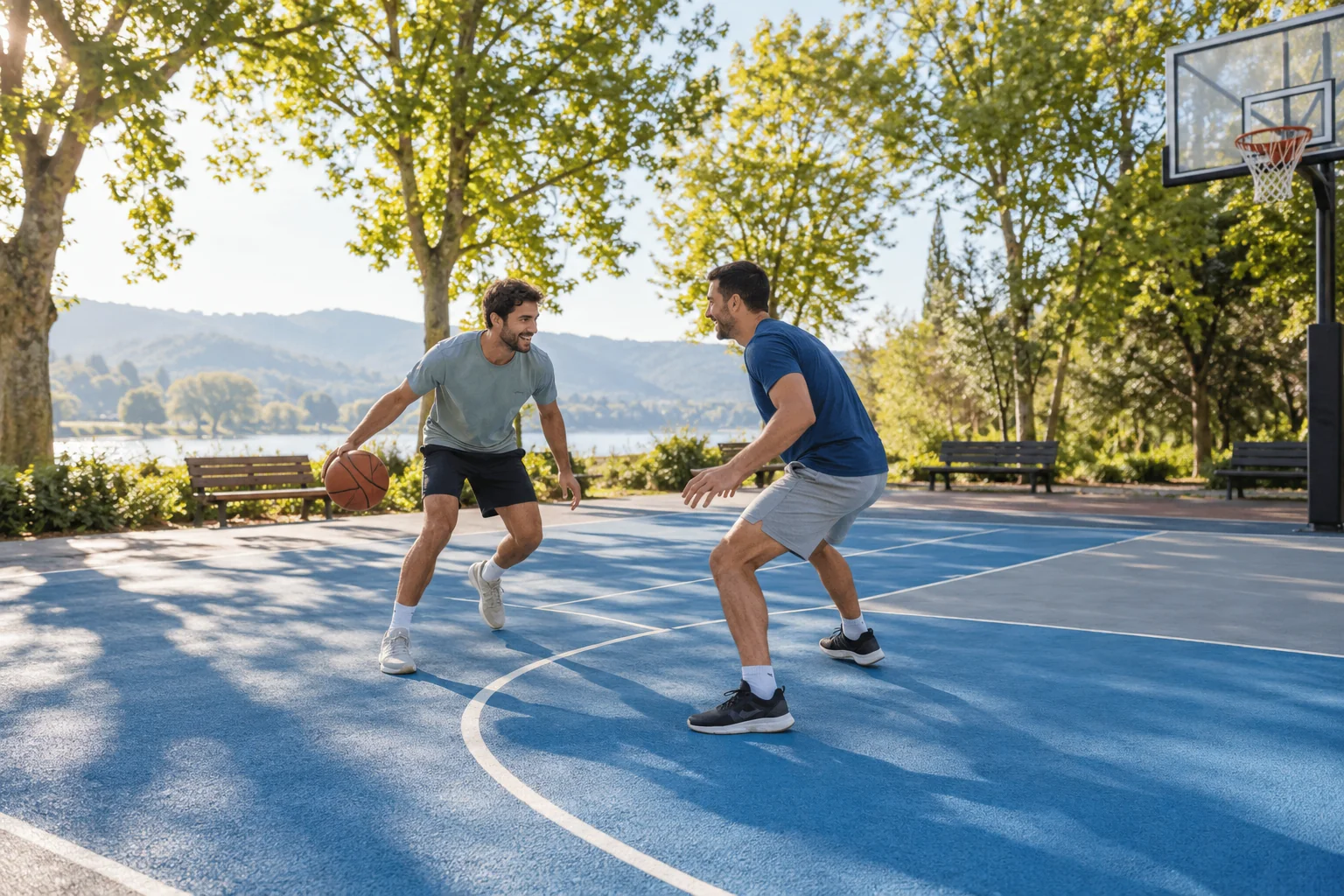 Visuel illustratif de Basket & city stades