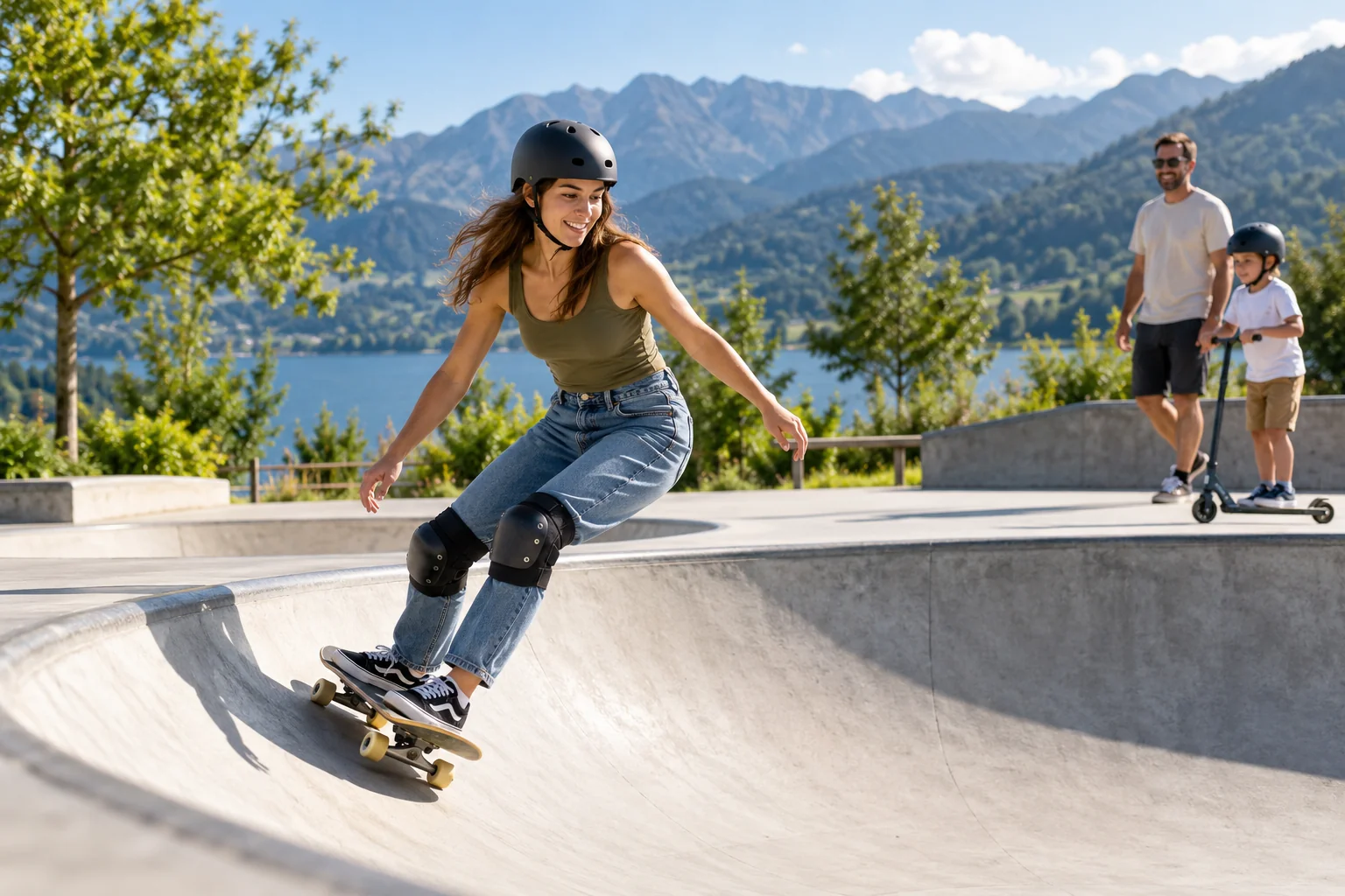 Skateparks — visuel illustratif
